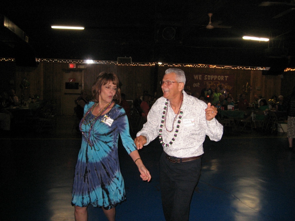 Gilsey Viator and Jack Catalina cutting the rug